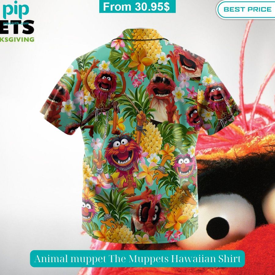 animal muppet the muppets hawaiian shirt 3