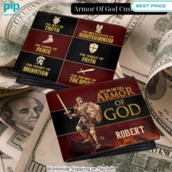 Armor Of God Custom Wallet Oh my God you have put on so much!