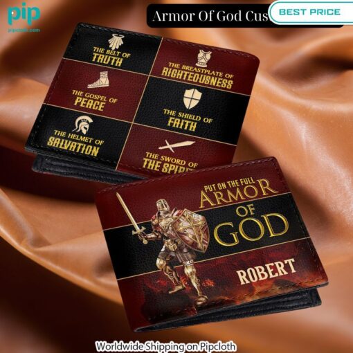 Armor Of God Custom Wallet She has grown up know