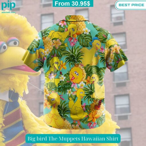 Big bird The Muppets Hawaiian Shirt You tried editing this time?