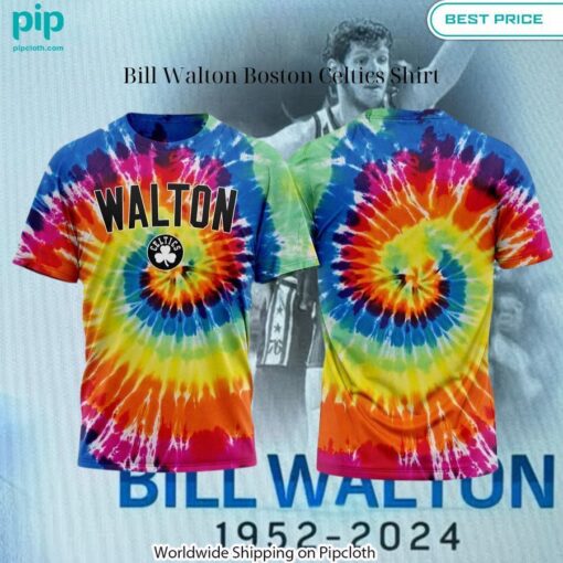 Bill Walton Boston Celtics Shirt Oh my God you have put on so much!