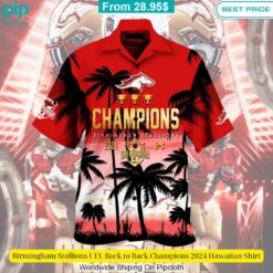 birmingham stallions ufl back to back champions 2024 hawaiian shirt 2