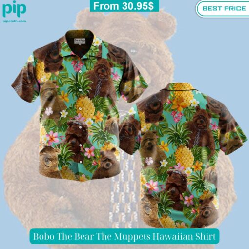 Bobo The Bear The Muppets Hawaiian Shirt Out of the world