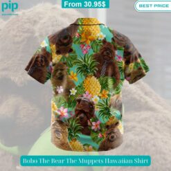 Bobo The Bear The Muppets Hawaiian Shirt Eye soothing picture dear