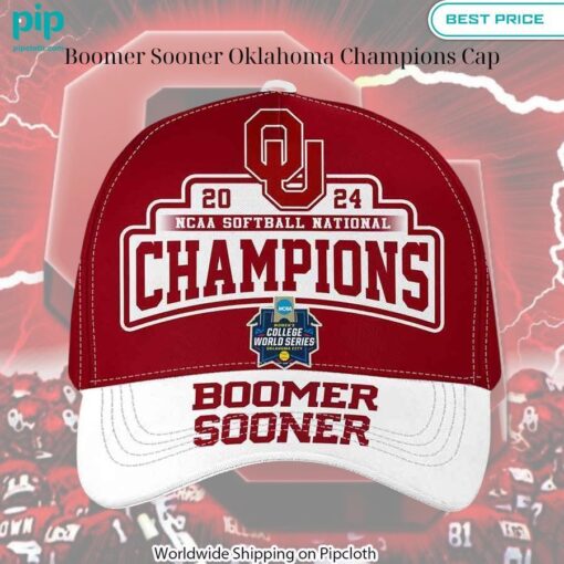 boomer sooner oklahoma champions cap 1