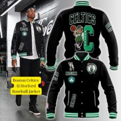 Boston Celtics Al Horford Baseball Jacket Oh my God you have put on so much!