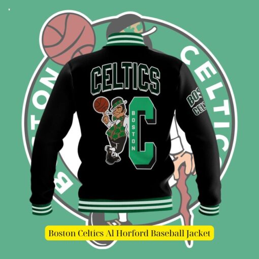 Boston Celtics Al Horford Baseball Jacket You look different and cute