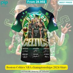 Boston Celtics NBA championships 2024 Shirt Is this your new friend?