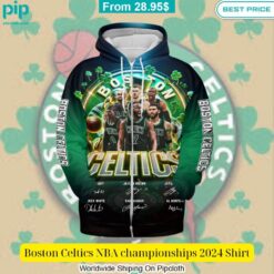 Boston Celtics NBA championships 2024 Shirt You look fresh in nature