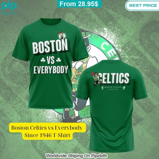 Boston Celtics vs Everybody Since 1946 T Shirt I like your hairstyle