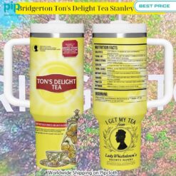 Bridgerton Ton's Delight Tea Stanley Tumbler Impressive picture.