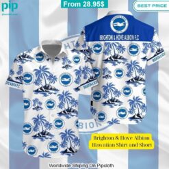 Brighton & Hove Albion Hawaiian Shirt and Short Mesmerising