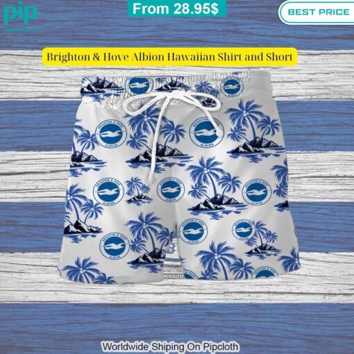 Brighton & Hove Albion Hawaiian Shirt and Short Long time