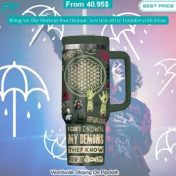 Bring Me The Horizon Post Human: Nex Gen 40 Oz Tumbler with Straw Good click