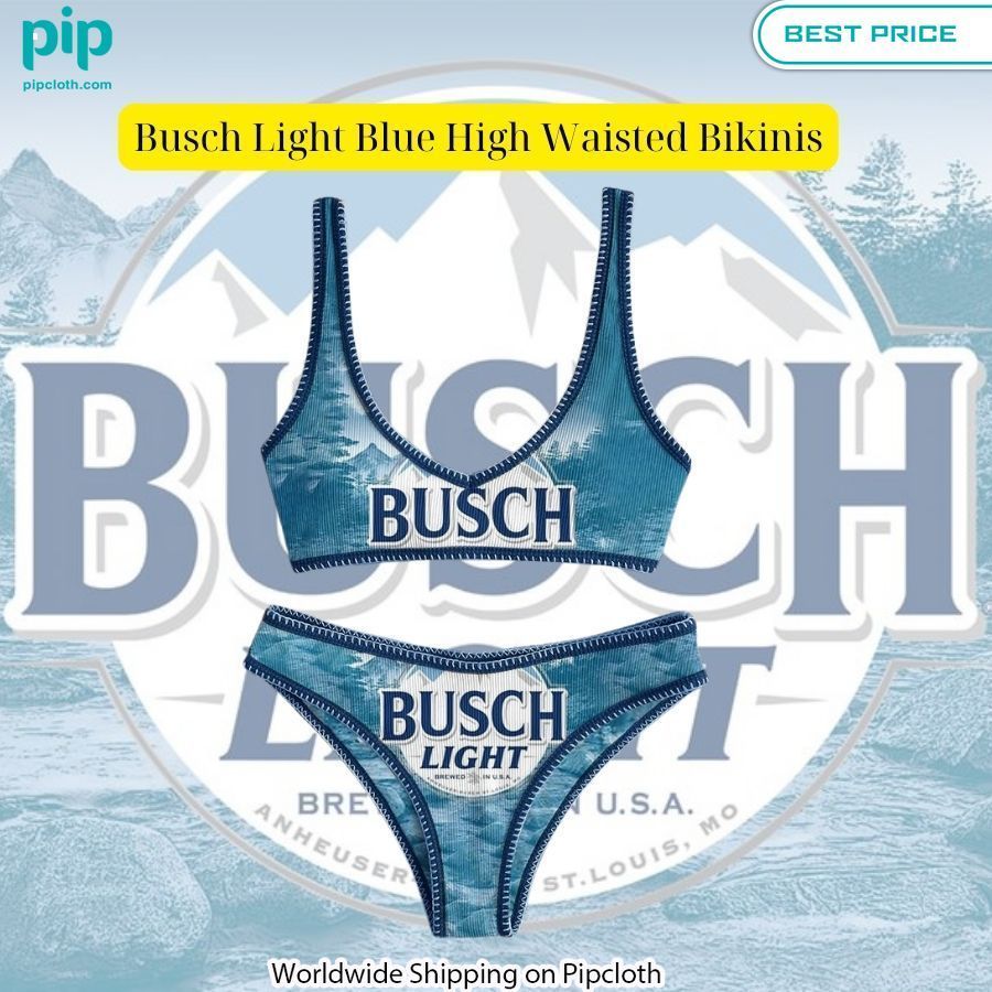 Busch Light Blue Bikini Sets Hey! Your profile picture is awesome