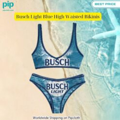 Busch Light Blue Bikini Sets My friend and partner