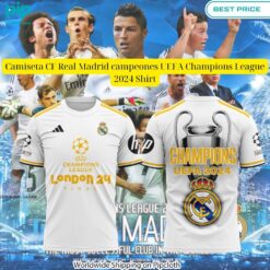 camiseta cf real madrid campeones uefa champions league 2024 shirt 1