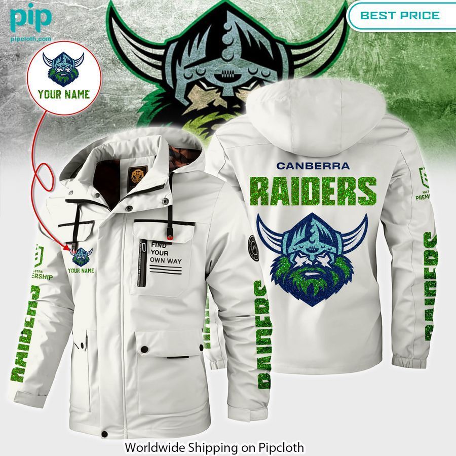 Canberra Raiders Custom Windbreaker Jacket Is this your new friend?