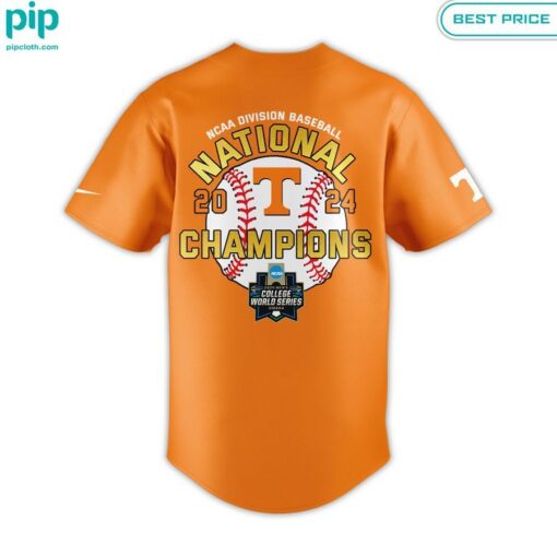 champion 2024 ncaa division i baseball tennessee volunteers baseball shirt 6