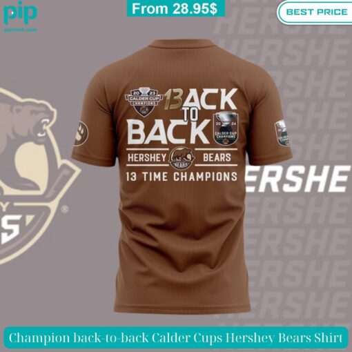 Champion back to back Calder Cups Hershey Bears Shirt Nice bread, I like it