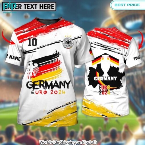 Championnat d'Europe de football 2024 Germany Custom Shirt Wow, cute pie