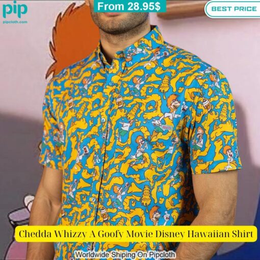 Chedda Whizzy A Goofy Movie Disney Hawaiian Shirt Hey! You look amazing dear