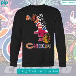 Chicago Sport Team Map Shirt Beauty lies within for those who choose to see.