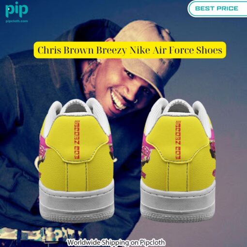 Chris Brown Breezy Nike Air Force Shoes Elegant and sober Pic