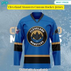 Cleveland Monsters Custom Hockey Jersey You tried editing this time?