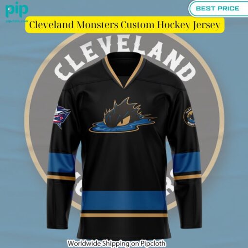 Cleveland Monsters Custom Hockey Jersey Great, I liked it