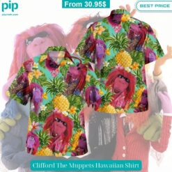 Clifford The Muppets Hawaiian Shirt You look so healthy and fit