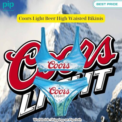 Coors Light Beer Bikini Sets Oh my God you have put on so much!