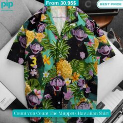 Count von Count The Muppets Hawaiian Shirt It is more than cute