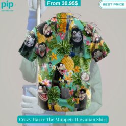 Crazy Harry The Muppets Hawaiian Shirt You always inspire by your look bro