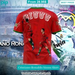 Cristiano Ronaldo Siuuu Shirt Ah! It is marvellous