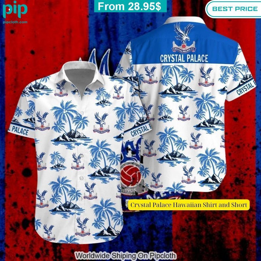 Crystal Palace Hawaiian Shirt and Short You look so healthy and fit