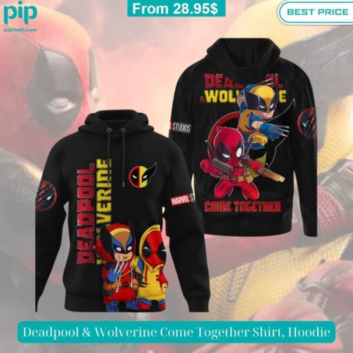 deadpool wolverine come together shirt hoodie 4