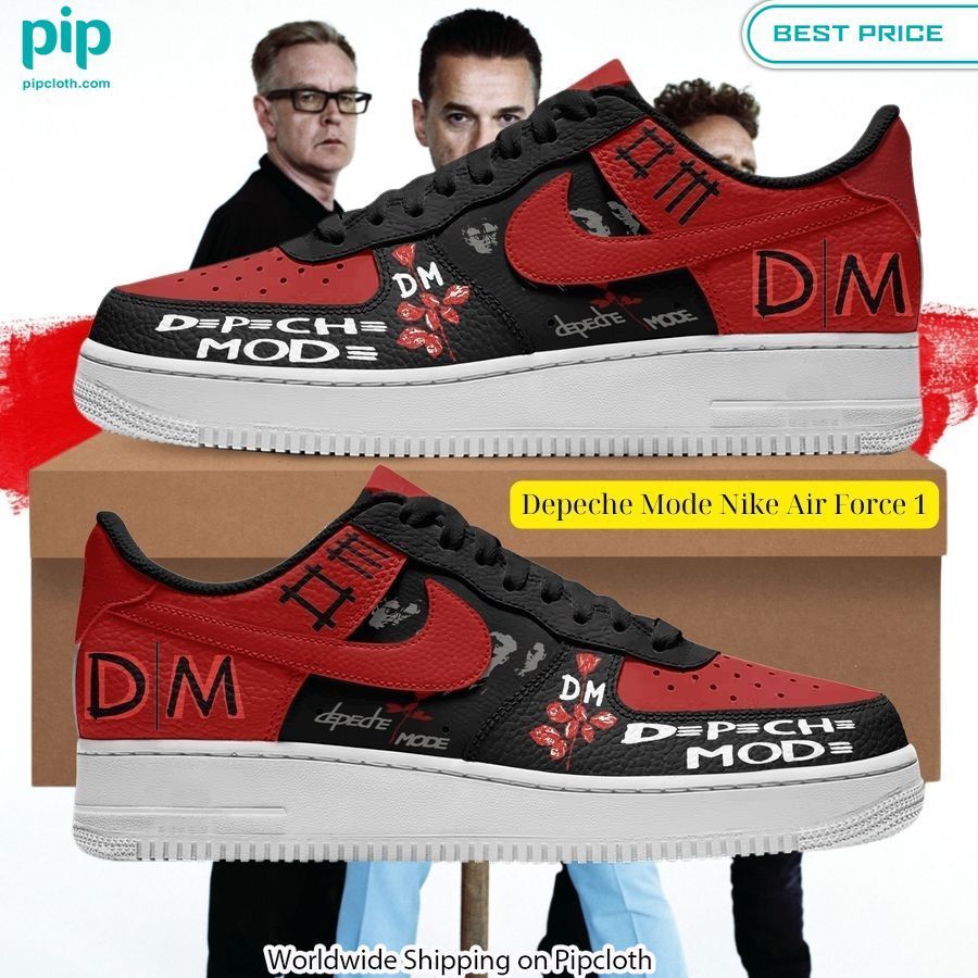 Depeche Mode Nike Air Force 1 How did you learn to click so well