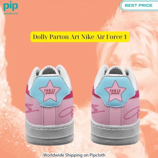 Dolly Parton Art Nike Air Force 1 Out of the world