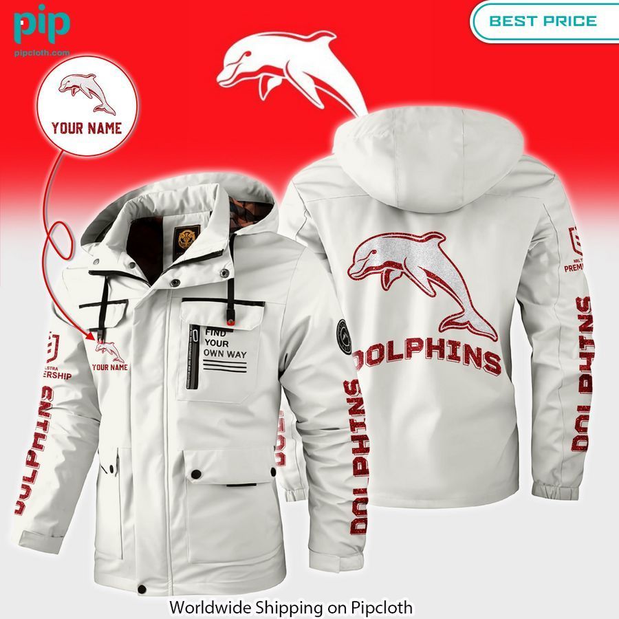 Dolphins NRL Custom Windbreaker Jacket She has grown up know