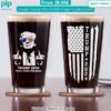 Donald Trump 2024 Middle Finger Up Beer Glass Such a charming picture.
