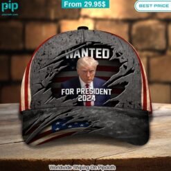 Donald Trump Wanted For President 2024 Cap Loving click