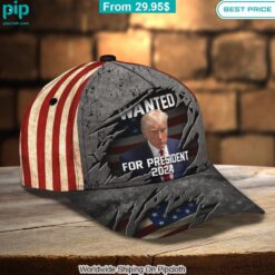 Donald Trump Wanted For President 2024 Cap Damn good