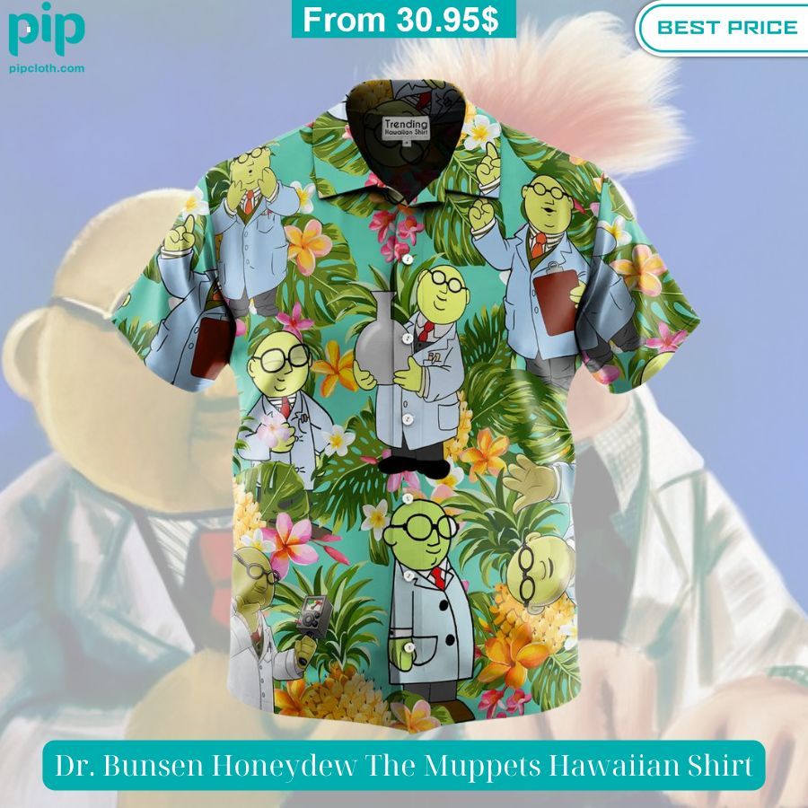 Dr. Bunsen Honeydew The Muppets Hawaiian Shirt Stunning