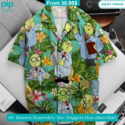 Dr. Bunsen Honeydew The Muppets Hawaiian Shirt Such a charming picture.