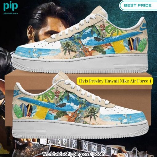 Elvis Presley Hawaii Nike Air Force 1 Nice bread, I like it