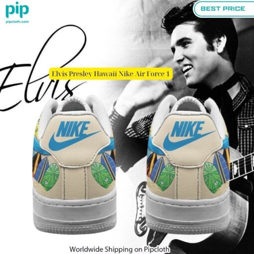 Elvis Presley Hawaii Nike Air Force 1 Oh my God you have put on so much!