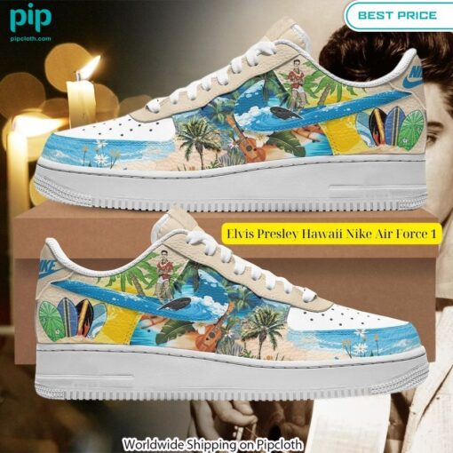 Elvis Presley Hawaii Nike Air Force 1 Eye soothing picture dear