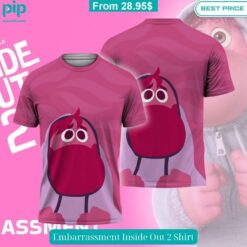 Embarrassment Inside Out 2 Shirt Royal Pic of yours