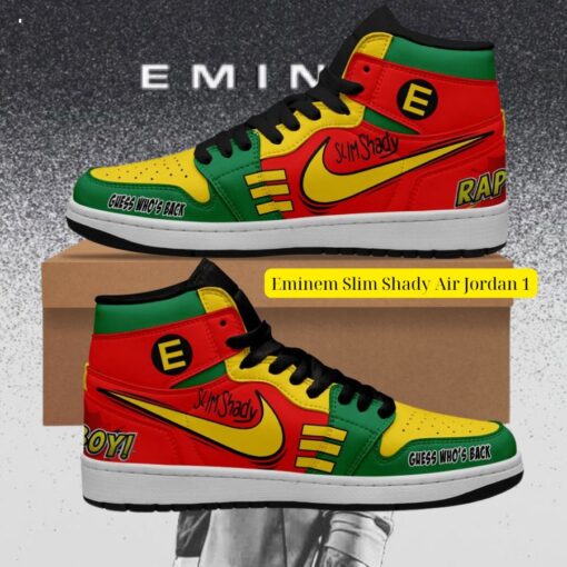 Eminem Slim Shady Air Jordan 1 You tried editing this time?